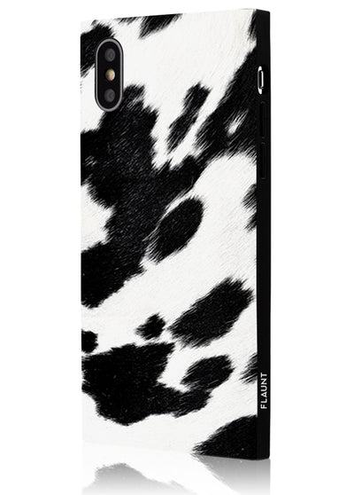 Cow Square Phone Case #iPhone X / iPhone XS