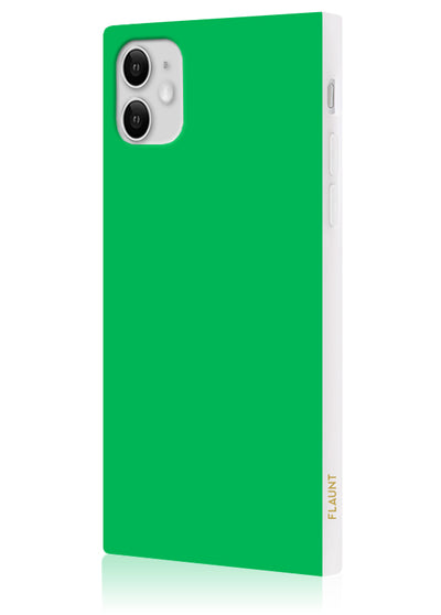 Emerald Green Square iPhone Case #iPhone 11