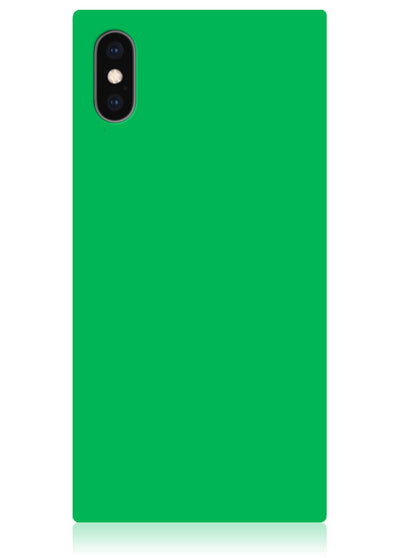Emerald Green Square iPhone Case #iPhone X / iPhone XS