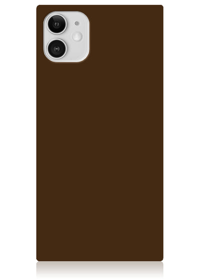 Nude Espresso Square iPhone Case #iPhone 11
