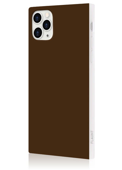 Nude Espresso Square iPhone Case #iPhone 11 Pro