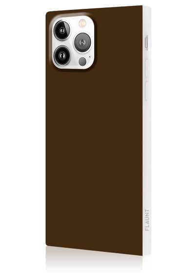 Nude Espresso Square iPhone Case #iPhone 13 Pro Max