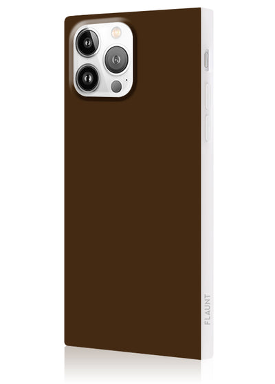 Nude Espresso Square iPhone Case #iPhone 13 Pro