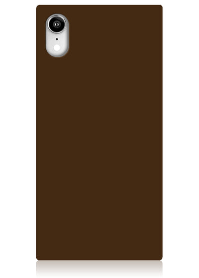 Nude Espresso Square iPhone Case #iPhone XR