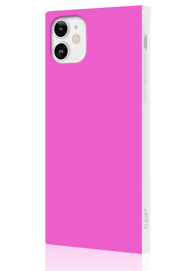 Fuchsia Square iPhone Case #iPhone 12 Mini