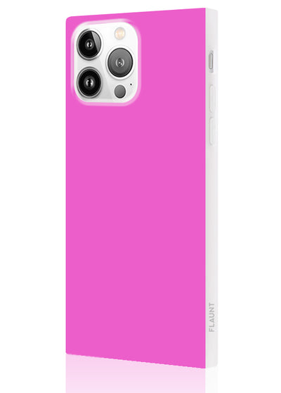 Fuchsia Square iPhone Case #iPhone 14 Pro