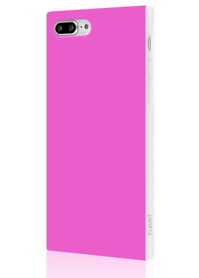 Fuchsia Square iPhone Case #iPhone 7 Plus / iPhone 8 Plus