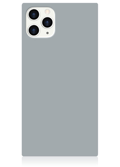Gray Square iPhone Case #iPhone 11 Pro Max