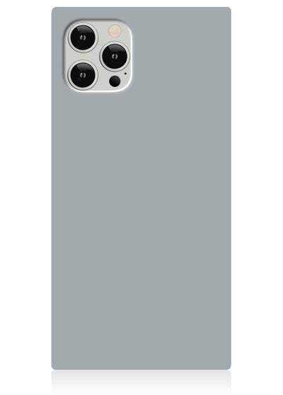 Gray Square iPhone Case #iPhone 12 / iPhone 12 Pro