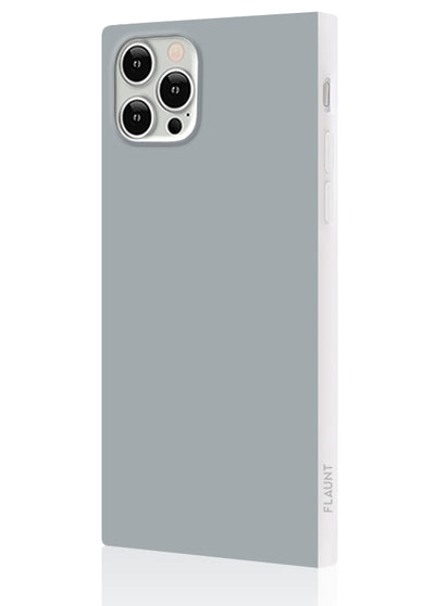 Gray Square iPhone Case #iPhone 12 Pro Max