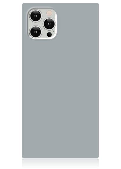 Gray Square iPhone Case #iPhone 12 Pro Max