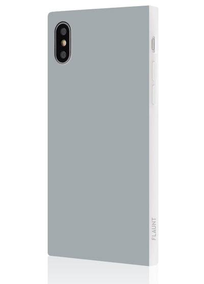 Gray Square iPhone Case #iPhone X / iPhone XS