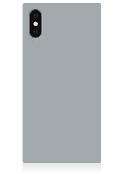 Gray Square iPhone Case #iPhone X / iPhone XS
