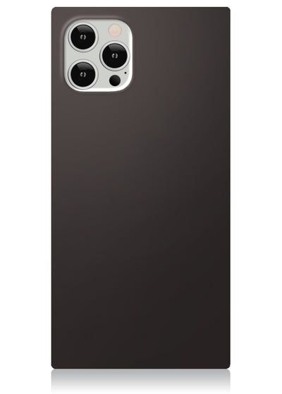 Gunmetal Square iPhone Case #iPhone 12 Pro Max