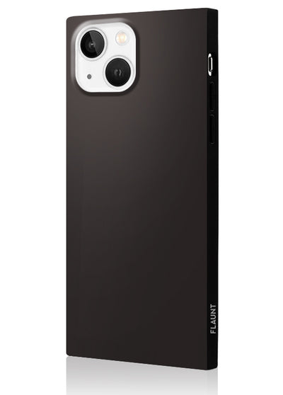 Gunmetal Square iPhone Case #iPhone 13 Mini