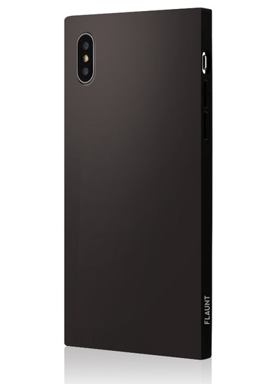 Gunmetal Square iPhone Case #iPhone XS Max