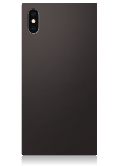 Gunmetal Square iPhone Case #iPhone XS Max