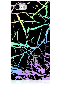 ["Holographic", "Black", "Marble", "Square", "iPhone", "Case", "#iPhone", "7/8/SE", "(2020)"]