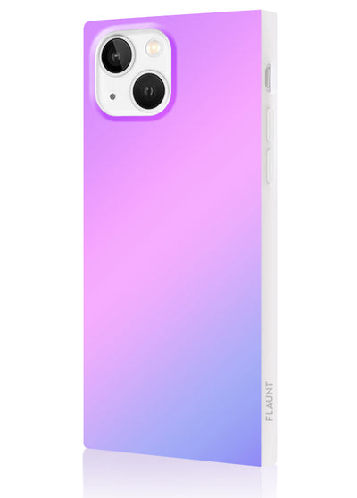 Holographic Square iPhone Case #iPhone 14 Plus