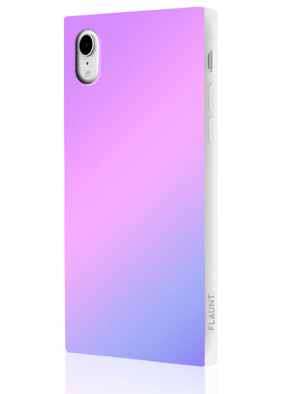 Holographic Square Phone Case #iPhone XR