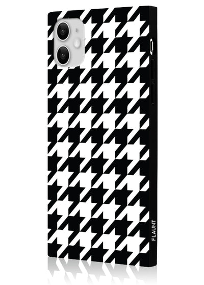 Houndstooth Square iPhone Case #iPhone 11