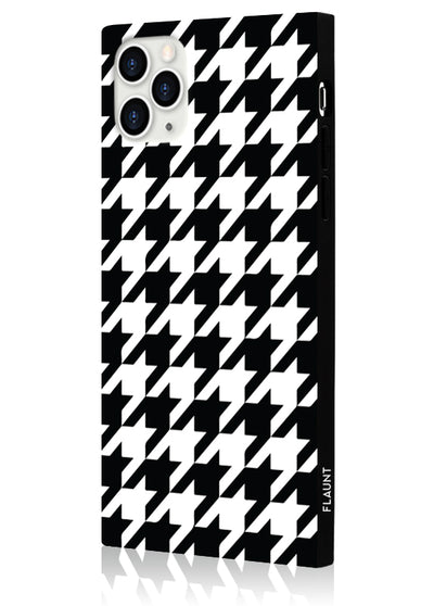 Houndstooth Square iPhone Case #iPhone 11 Pro