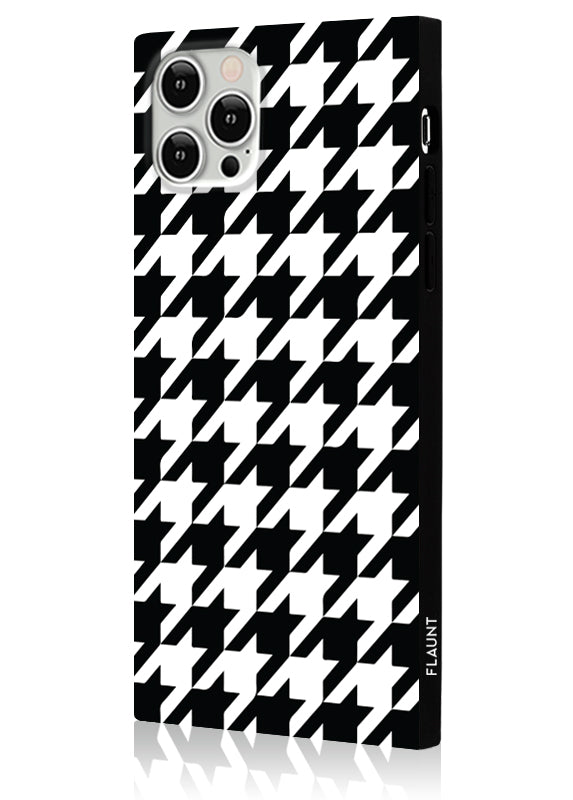 Woven Houndstooth Phone Case For Iphone 13 Pro Max/13 12 13 14pro