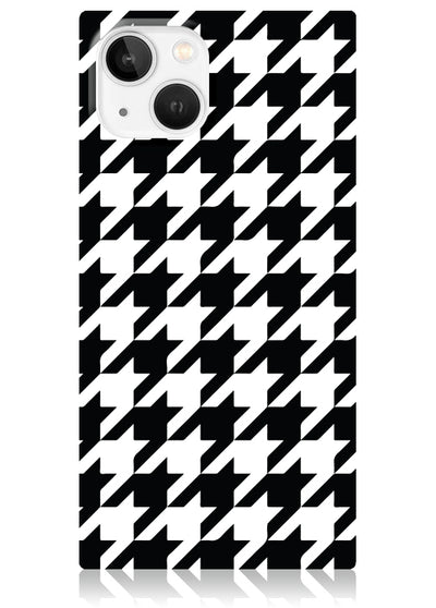 Houndstooth Square iPhone Case #iPhone 13 Mini