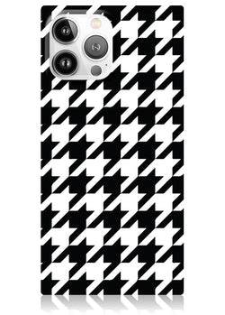 Houndstooth Square iPhone Case #iPhone 13 Pro Max