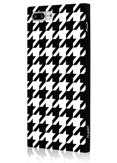 Houndstooth Square iPhone Case #iPhone 7 Plus / iPhone 8 Plus