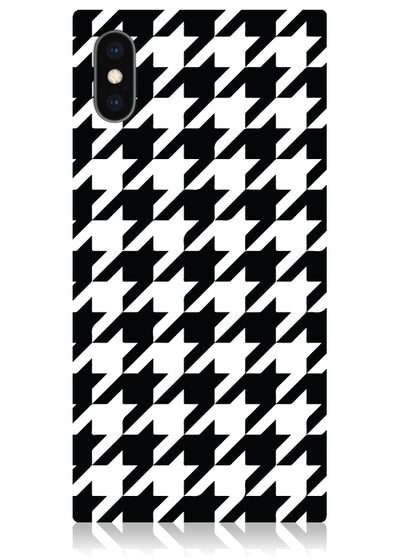 Houndstooth Square iPhone Case #iPhone X / iPhone XS