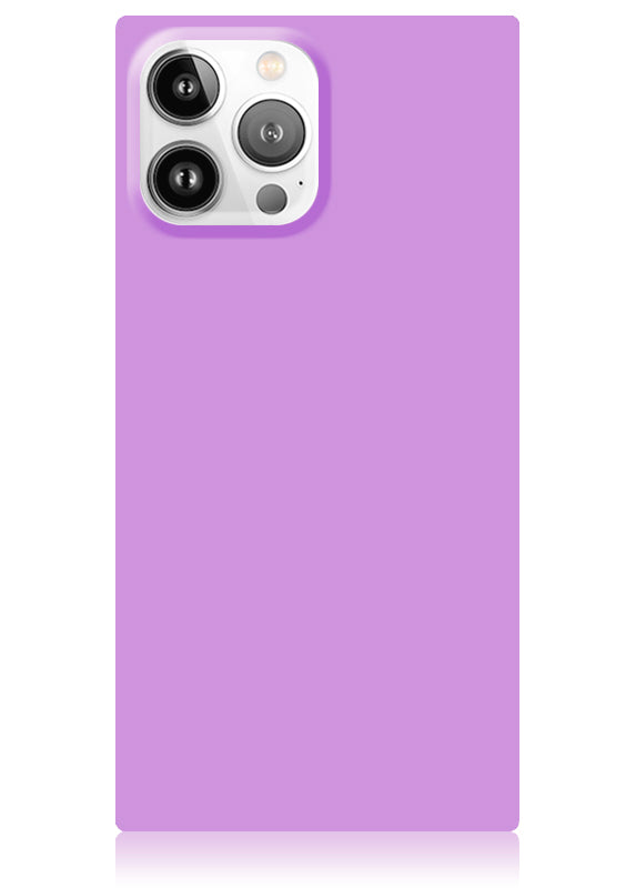 FLAUNT SQUARE Lavender iPhone Case