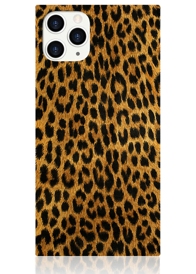Leopard Square iPhone Case #iPhone 11 Pro
