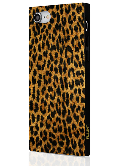 Leopard Square Phone Case #iPhone 7/8/SE (2020)