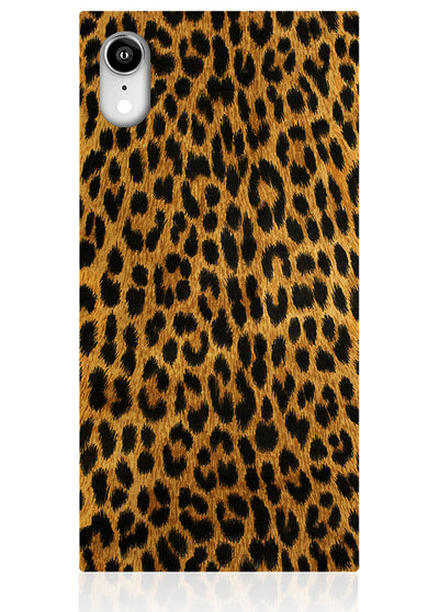 Leopard Square iPhone Case #iPhone XR