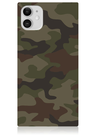 Matte Camo Square iPhone Case #iPhone 11