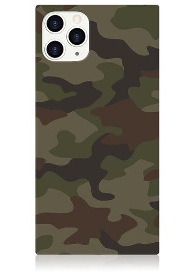 Matte Camo Square iPhone Case #iPhone 11 Pro
