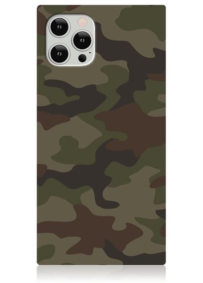 Matte Camo Square iPhone Case #iPhone 12 / iPhone 12 Pro