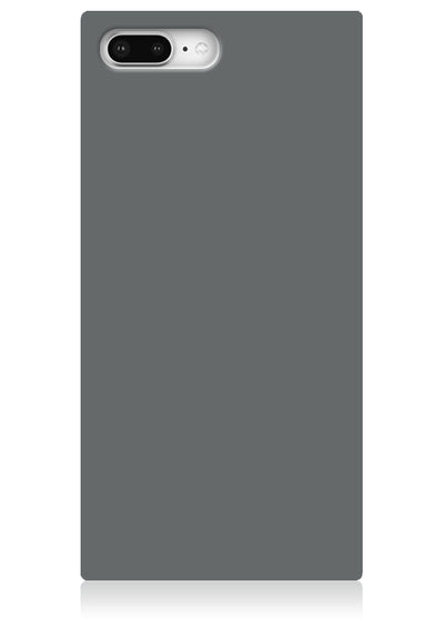 Matte Gray Square iPhone Case #iPhone 7 Plus / iPhone 8 Plus