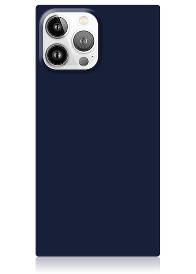 Matte Navy Square iPhone Case #iPhone 13 Pro
