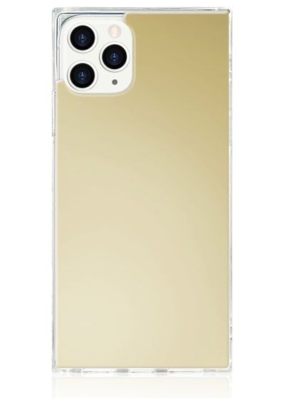 Metallic Gold Mirror Square iPhone Case #iPhone 11 Pro