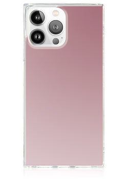 Metallic Rose Mirror Square iPhone Case #iPhone 14 Pro Max
