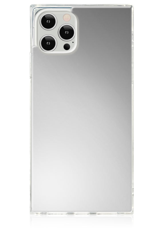 Metallic Rose Mirror SQUARE iPhone Case