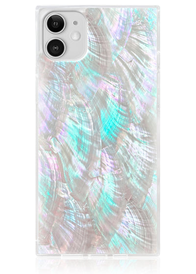 Mother of Pearl Square iPhone Case #iPhone 11