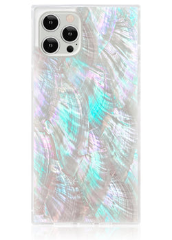 Mother of Pearl Square iPhone Case #iPhone 12 Pro Max