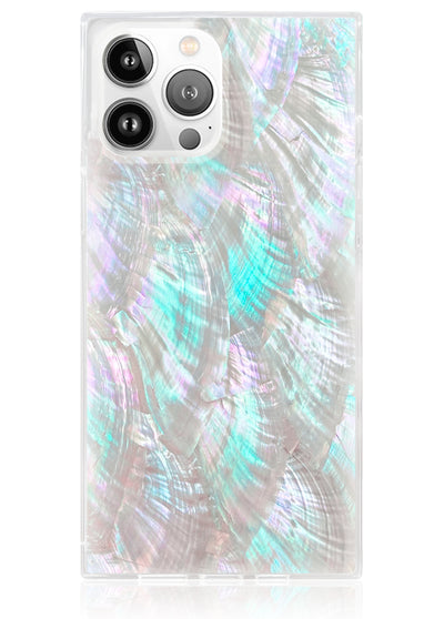 Mother of Pearl Square iPhone Case #iPhone 13 Pro