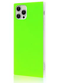 ["Neon", "Green", "Square", "Phone", "Case", "#iPhone", "12", "/", "iPhone", "12", "Pro"]