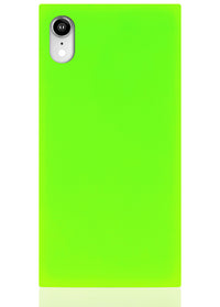 ["Neon", "Green", "Square", "iPhone", "Case", "#iPhone", "XR"]