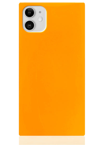 Neon Orange Square iPhone Case #iPhone 11