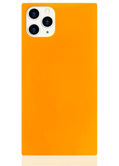 Neon Orange Square iPhone Case #iPhone 11 Pro